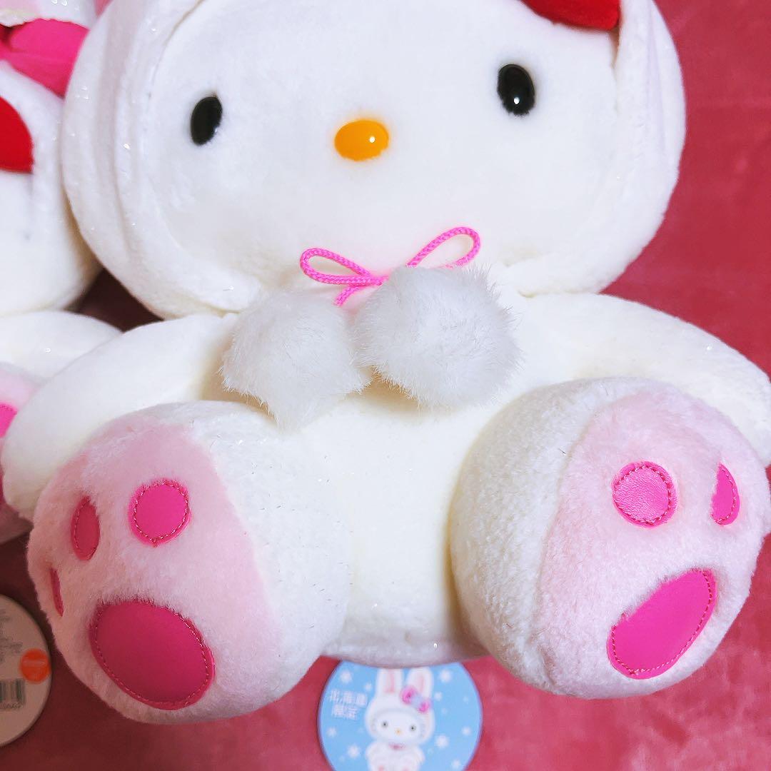 希少レア ハローキティ 北海道 雪うさぎ SM 2000年製 サンリオ レトロ