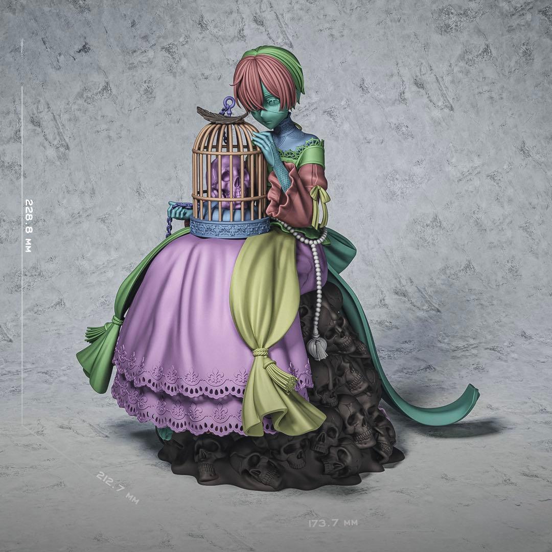 黒執事 シエル 美女 ガレージキット ガレキ 未塗装未組立 スケール画像