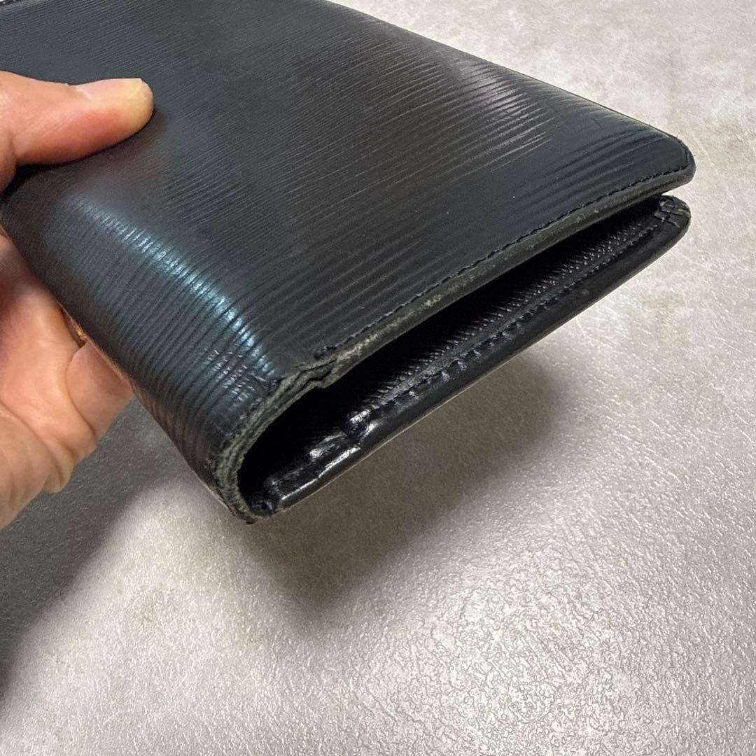 Louis Vuitton エピレザー ブラック 長財布 - メルカリ