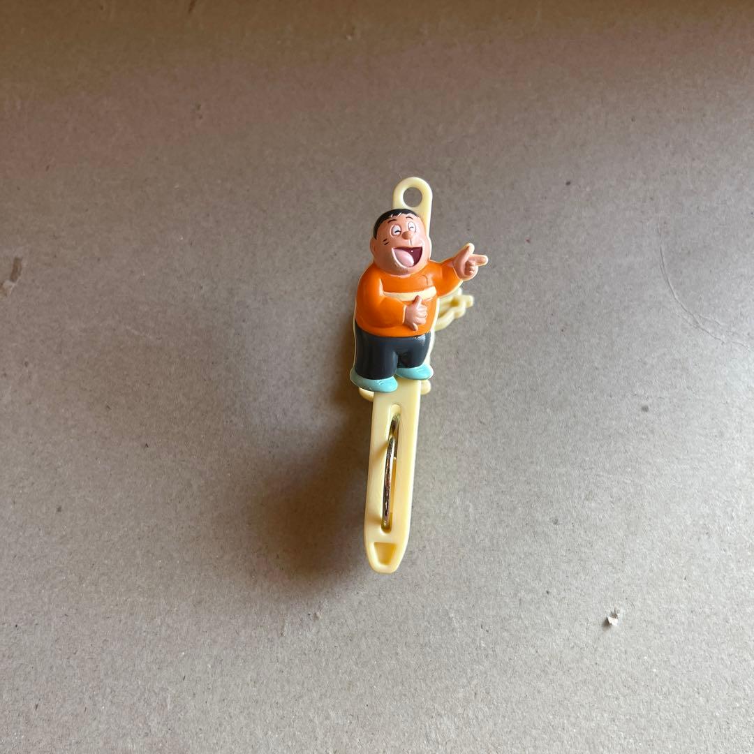 ドラえもん のび太 ジャイアン クリップ 当時もの