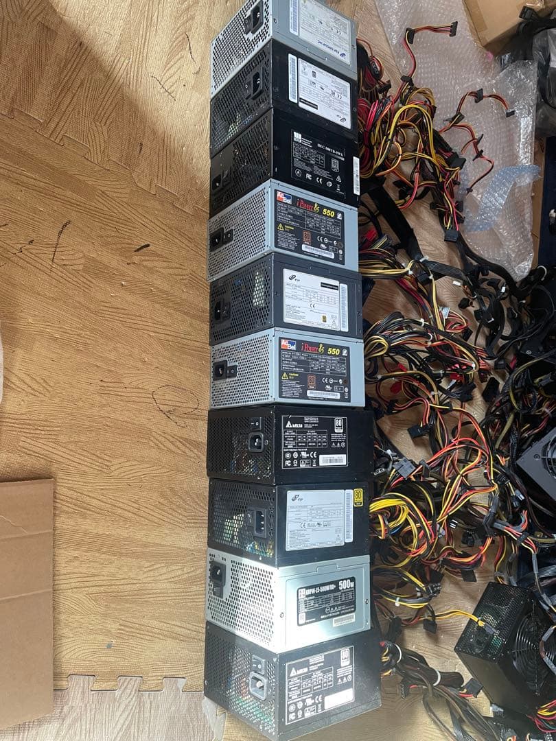 6/2-C 3 電源ユニット　500Wx 10個セット