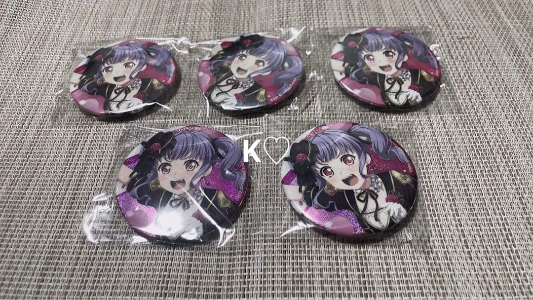 バンドリ Roselia 宇田川あこ 9th 缶バッジ 35個