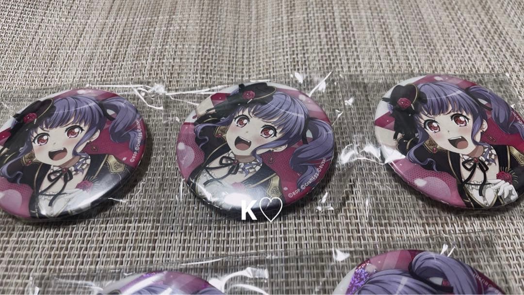 バンドリ Roselia 宇田川あこ 9th 缶バッジ 35個