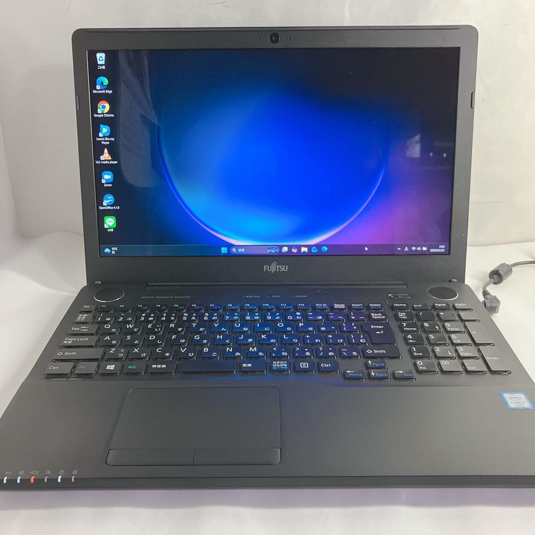 爆速SSD】富士通 AH53カメラ付き｜Core i7｜メモリ8G｜Win11 - メルカリ