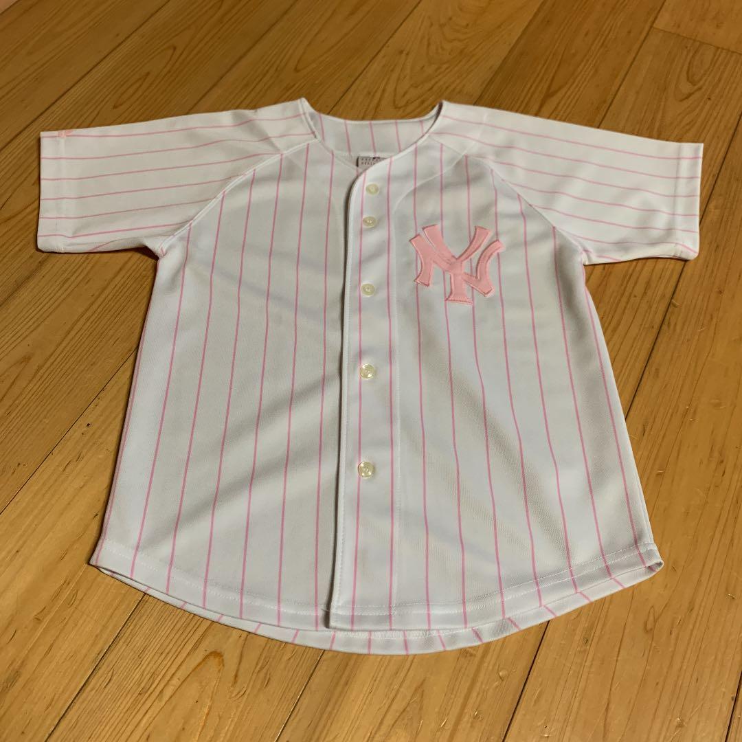 NYヤンキース ユニフォーム マジェスティック MLB ピンク - メルカリ