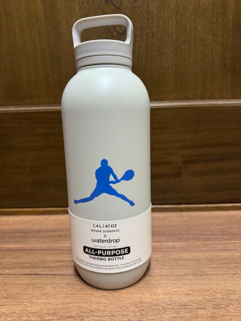 ノバク・ジョコビッチ x waterdrop ステンレスボトル 1.4L