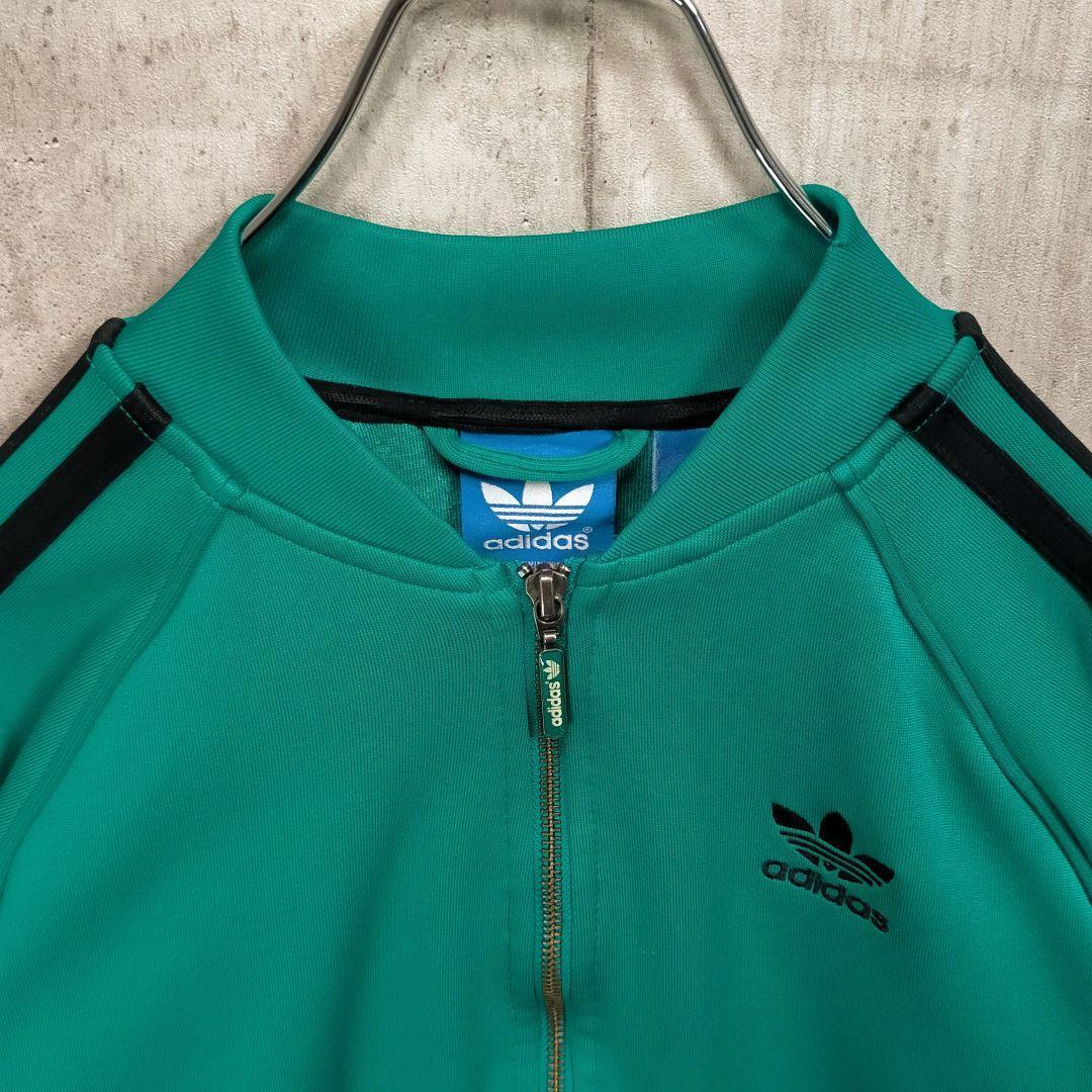 松村北斗 M adidas アディダス トラックジャケット 緑 黒 ATP型 - メルカリ