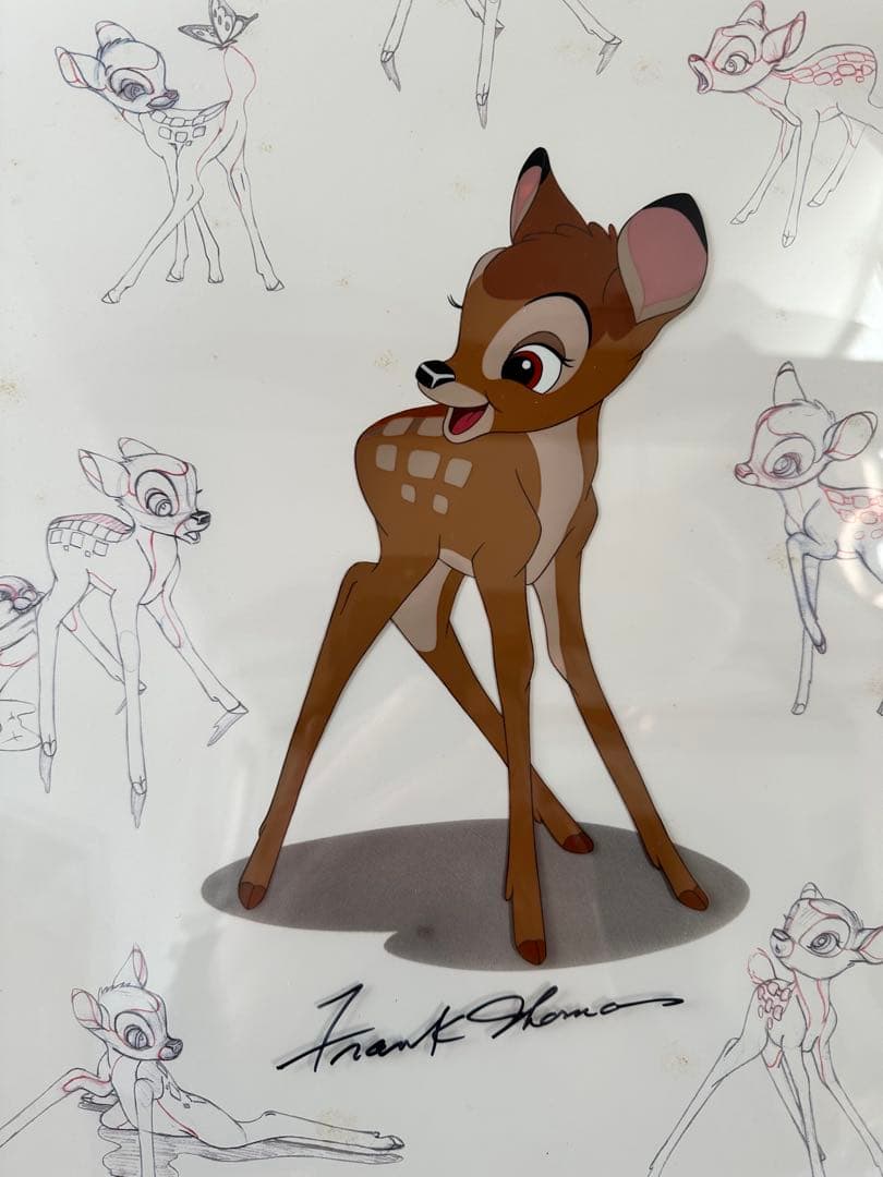 u*6様 バンビ マスターシリーズ セル画 限定３５０枚　新品