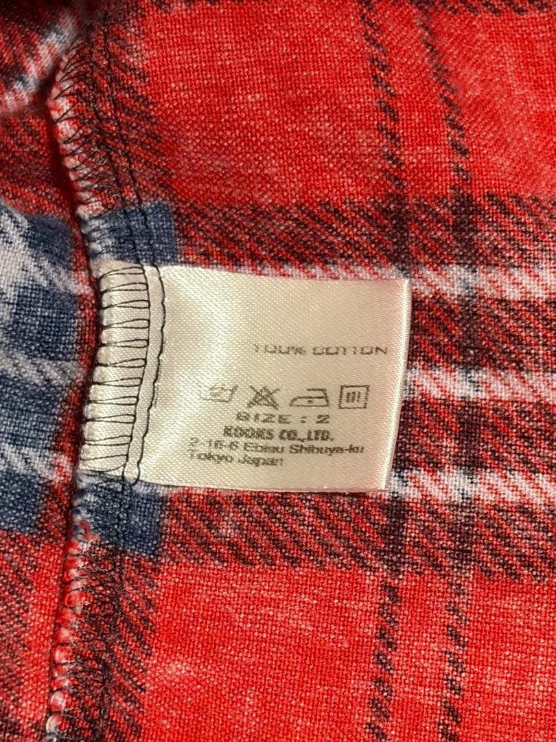 ナンバーナイン ガンズ期 ネルシャツ サイズ2 Archive - メルカリ