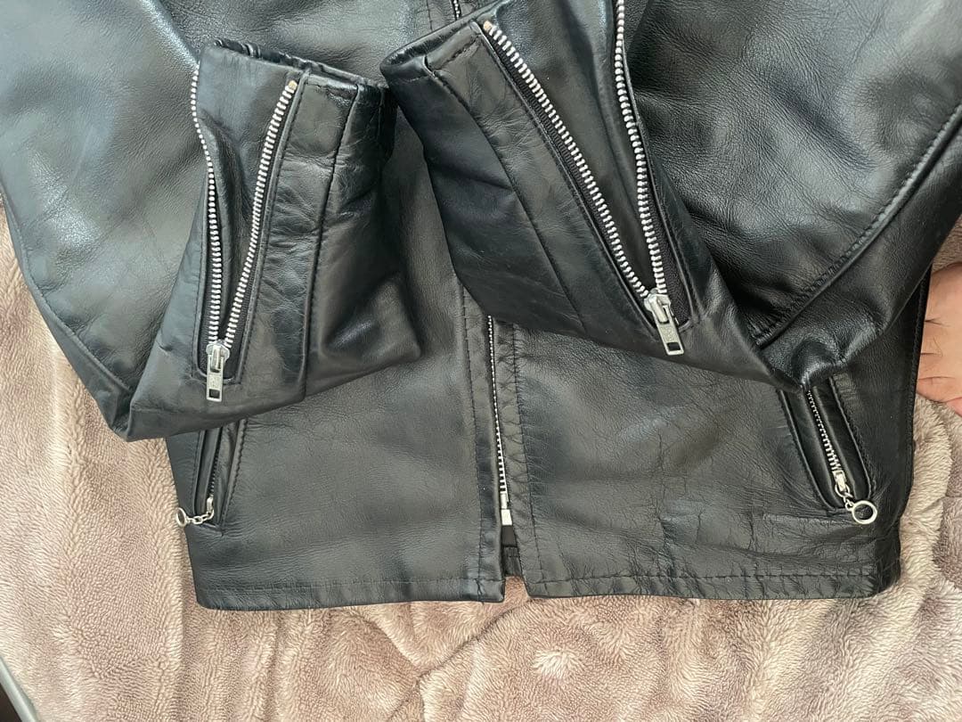 Schott】643Eレザージャケット 34サイズ 黒 - メルカリ