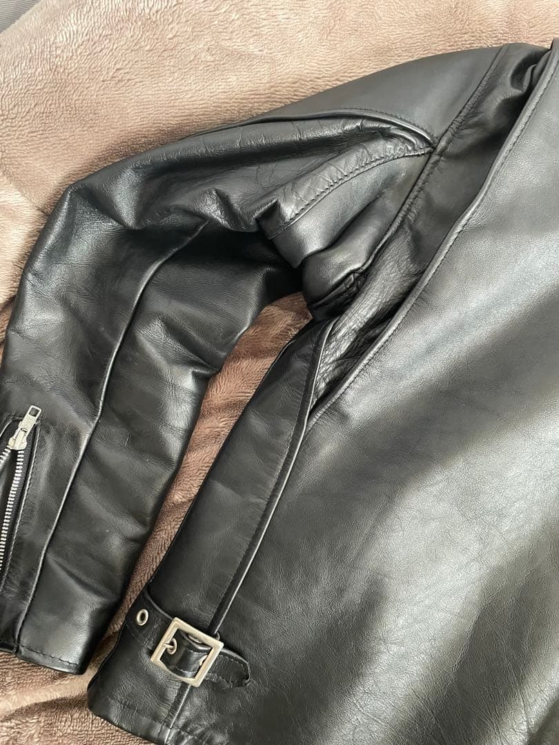 Schott】643Eレザージャケット 34サイズ 黒 - メルカリ