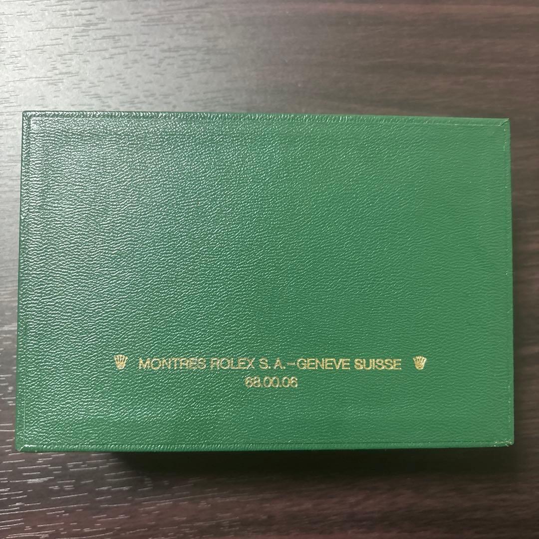ロレックス 純正 箱 GMTマスター 68.00.06 緑 斜めライン - メルカリ