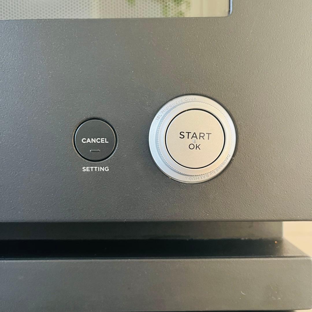 2022年製/ジャンク】バルミューダ オーブンレンジ K04A ブラック 黒