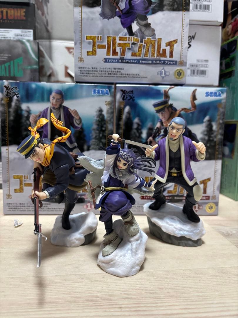 ゴールデンカムイ xrossLink 白石 杉本 アシリパ - メルカリ