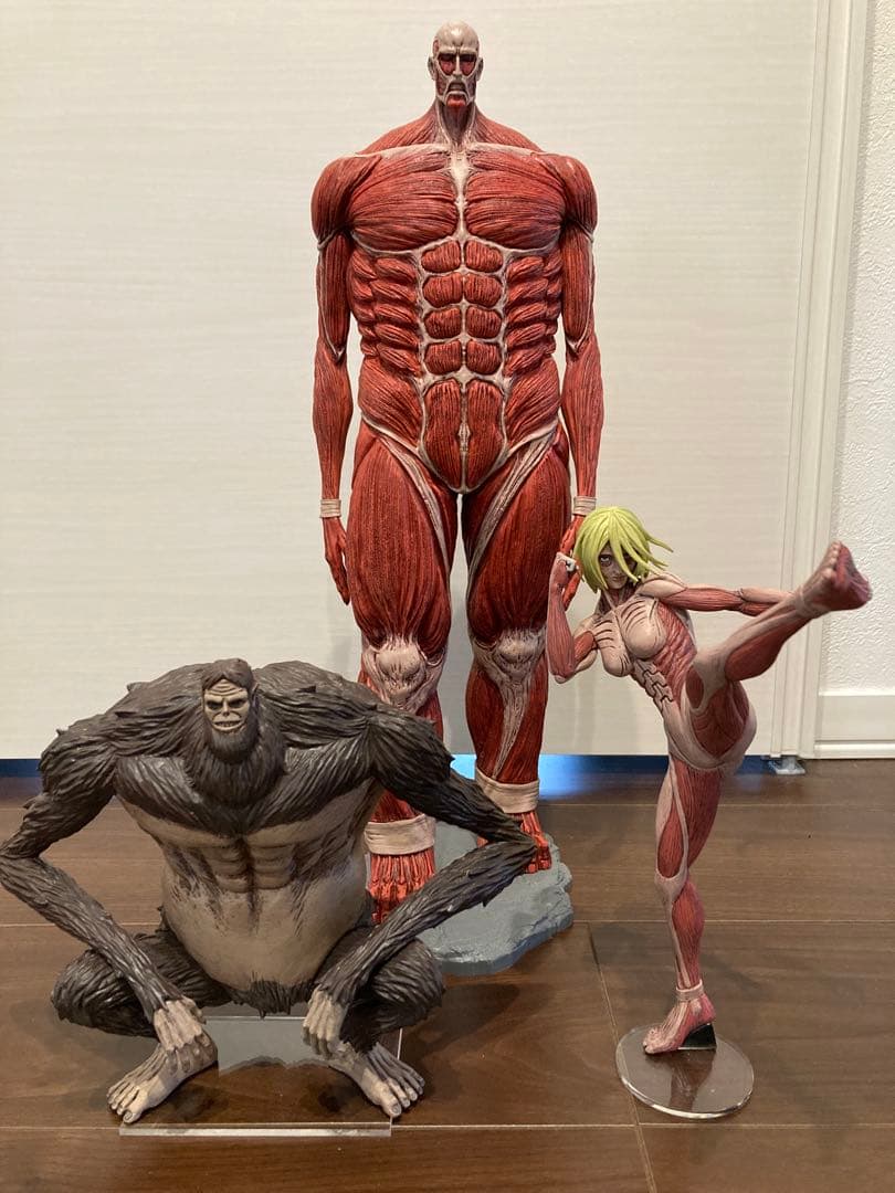 進撃の巨人 超大型 獣 女型 フィギュア ラストワン - メルカリ