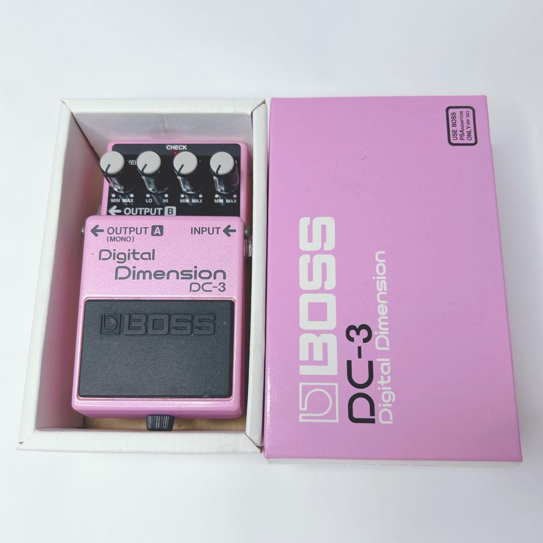 BOSS Digital Dimension DC-3 エフェクター　箱説明書付