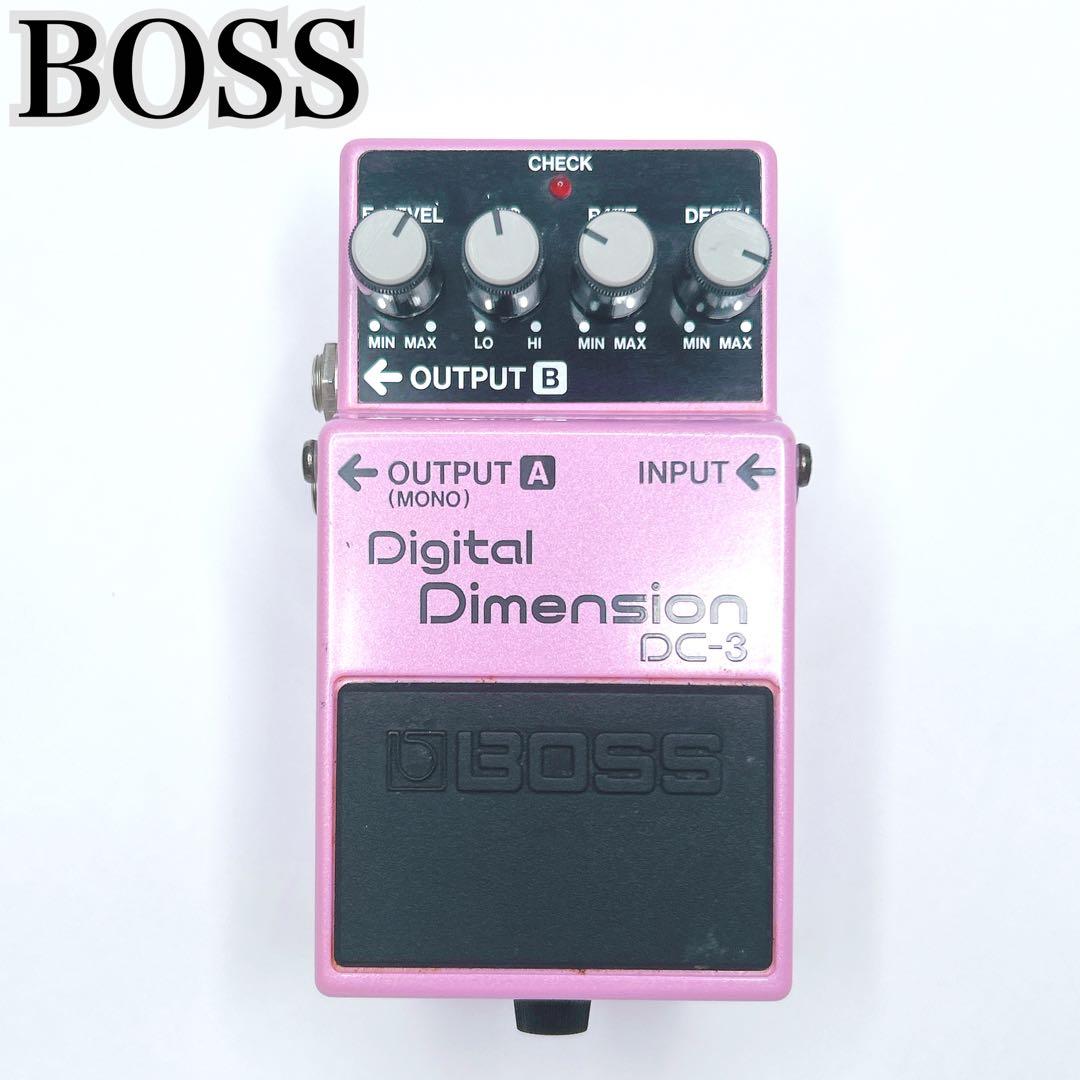 BOSS Digital Dimension DC-3 エフェクター　箱説明書付