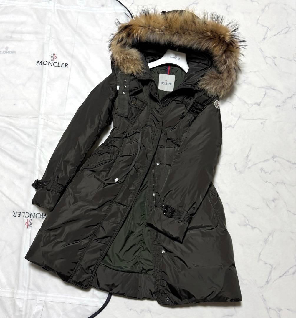 ファランジェール モンクレール リアルファー ダウンジャケット