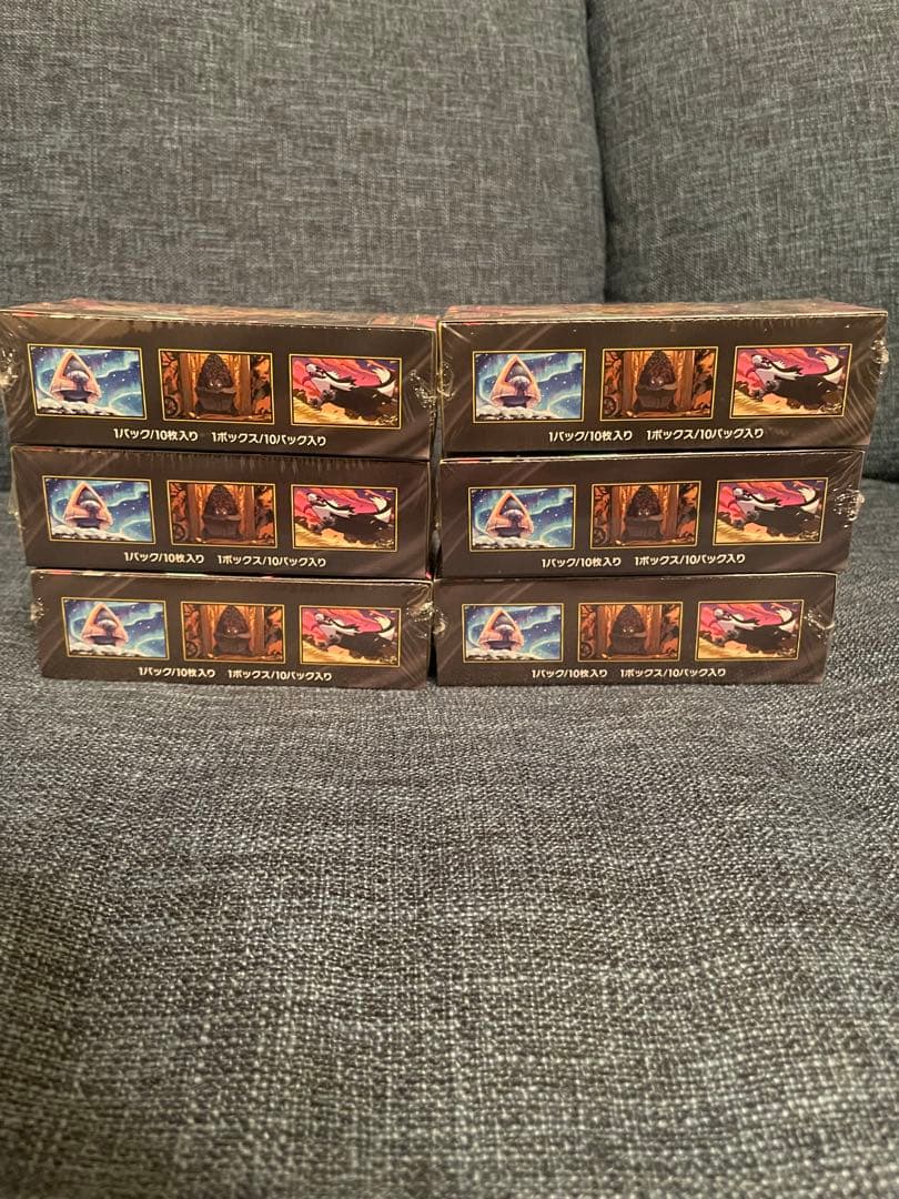 新品未開封　シュリンク付き　ポケモンカード　mega ドリーム　6box