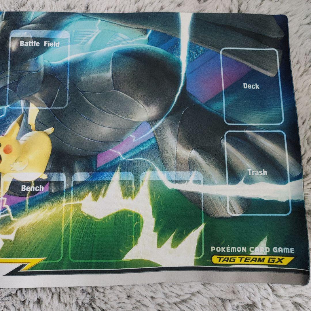 ポケカ プレイマット ピカチュウ&ゼクロム TAG TEAM GX - メルカリ