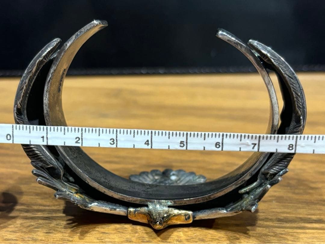 アリゾナフリーダムARIZONAFREEDOM 大イーグル＋フェザー4枚バングル