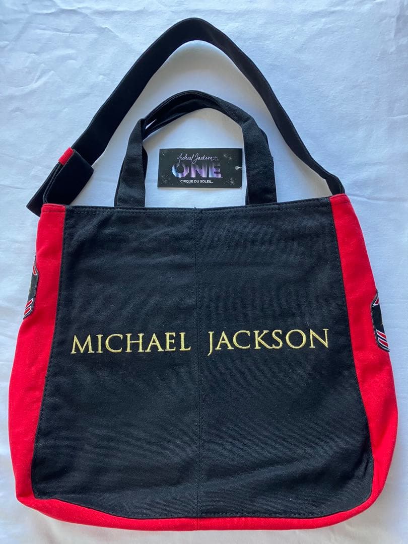 マイケル　ジャクソン　ONE シルクドソレイユ トート 2way bag 正規品