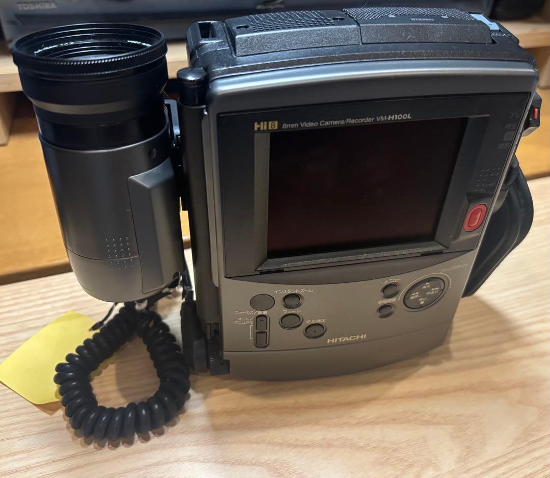 正常動作確認美品◇日立ビデオカメラ Hi8 VM－H100L はなれワザ