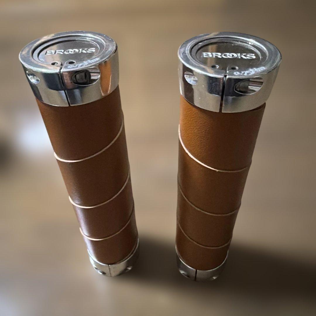 BROOKS SLENDER LEATHER GRIPS ハニー