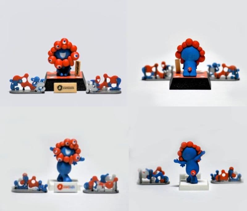 大阪関西万博 ミャクミャク 1/150スケールフィギュア　未開封 大阪・関西万博】会場で見たミャクミャクモニュメントが登場！EXPO2025