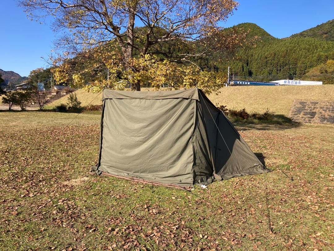 future fox fox base前幕付きとテンマクデザイン薪ストーブS - テント