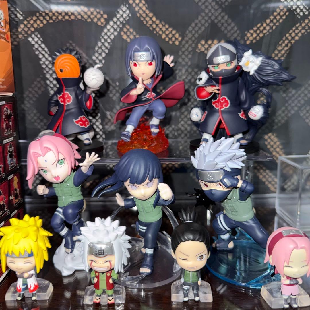 POP MARTナルト（イタチ、カクズ、トビ、サクラ、ヒナタ、カカシ６体セット）