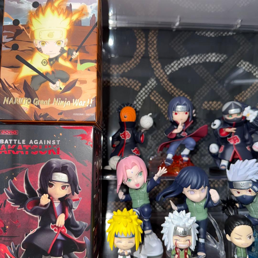 POP MARTナルト（イタチ、カクズ、トビ、サクラ、ヒナタ、カカシ６体セット）