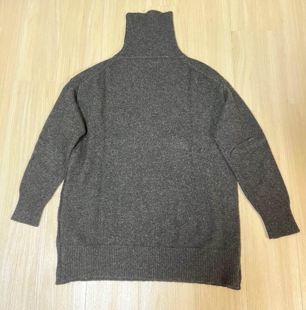 アーバンリサーチ YAKタートルネックチュニック ニット ヤク100