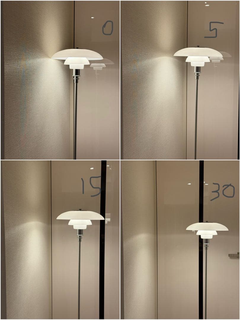 極希少】ルイスポールセン風 北欧デザイン フロアランプ スタンドライト