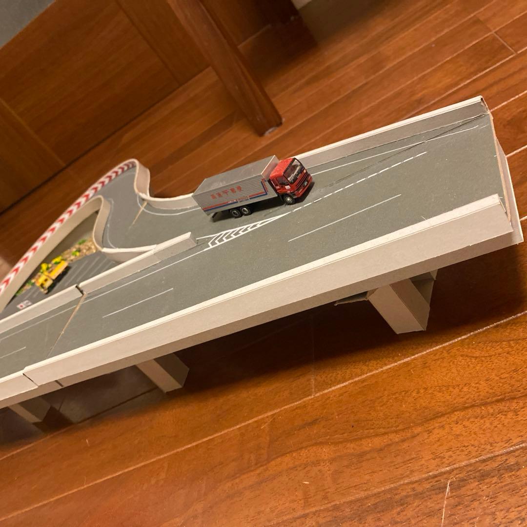 鉄道模型 高速道路 1/150 ジオラマ ストラクチャー