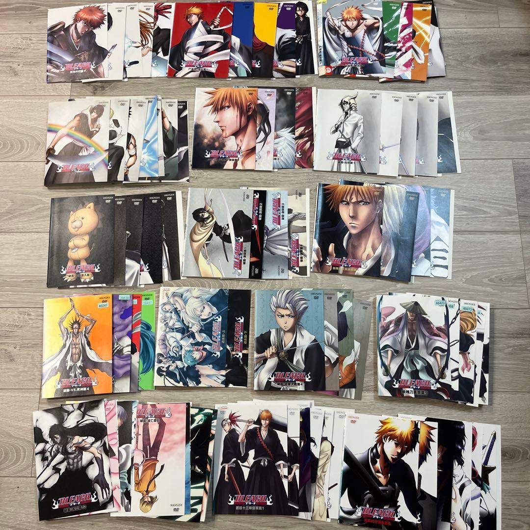 BLEACH ブリーチ 全88巻　DVD BLEACH ブリーチ DVD(レンタルアップ) 全88巻+劇場版5作品 - メルカリ