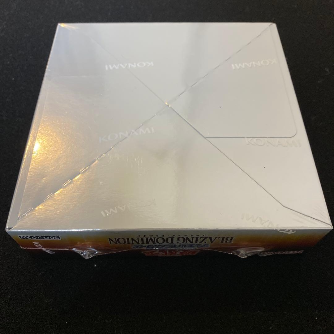 新品未開封シュリンク付き】遊戯王 ブレイジング ドミニオン 4box