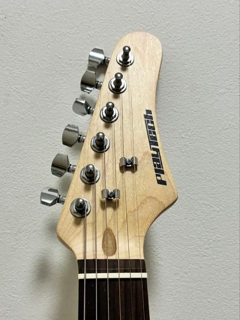 PLAYTECH エレキギター ST250 Rich Red ストラト オマケ付 - メルカリ