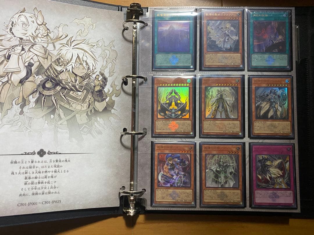 遊戯王　白の物語コンプリートファイル　全２０２枚　　　二重スリーブファイリング済