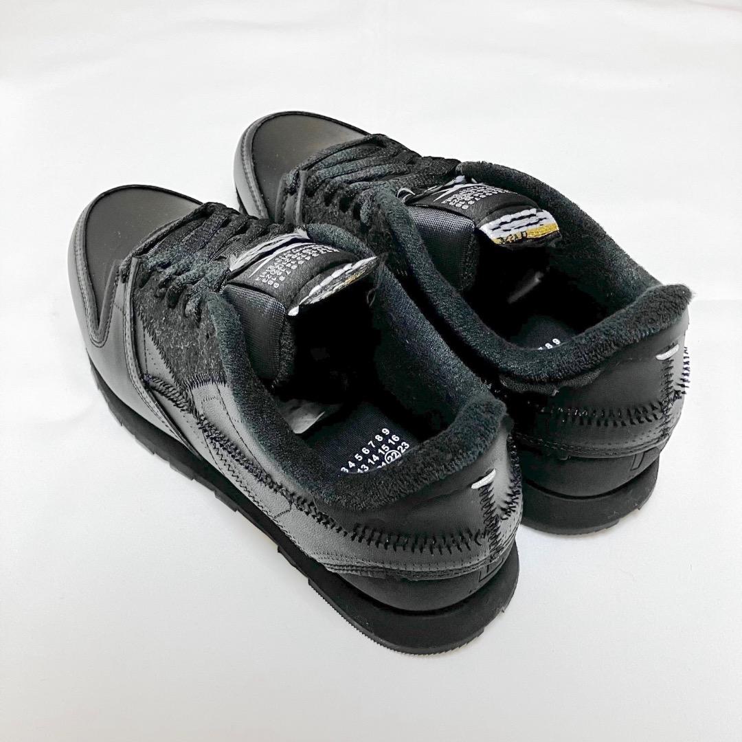 新品 42 マルジェラ リーボック クラシック コラボスニーカー 黒 18704