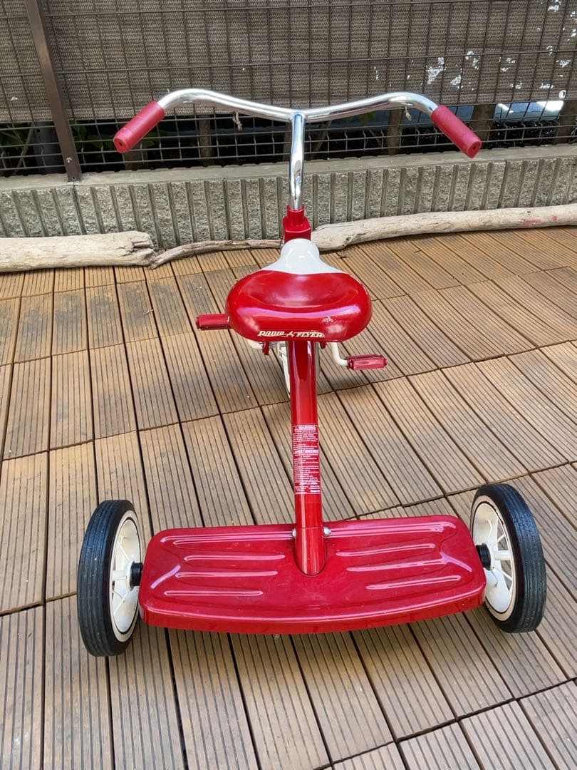 美品　Radio Flyer ラジオフライヤー クラシック トライク 三輪車　赤