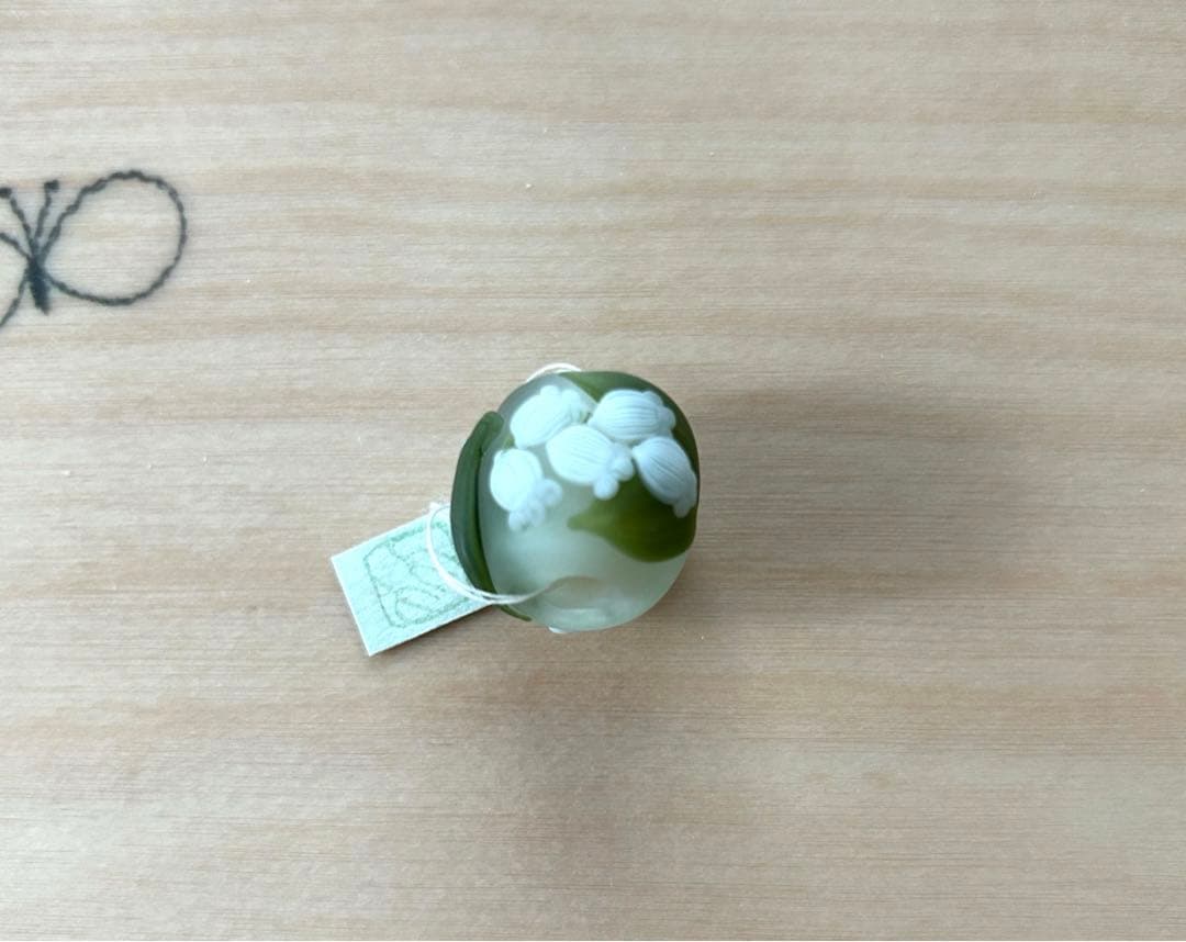 コアガラス とんぼ玉 鈴蘭 新品未使用 - メルカリ