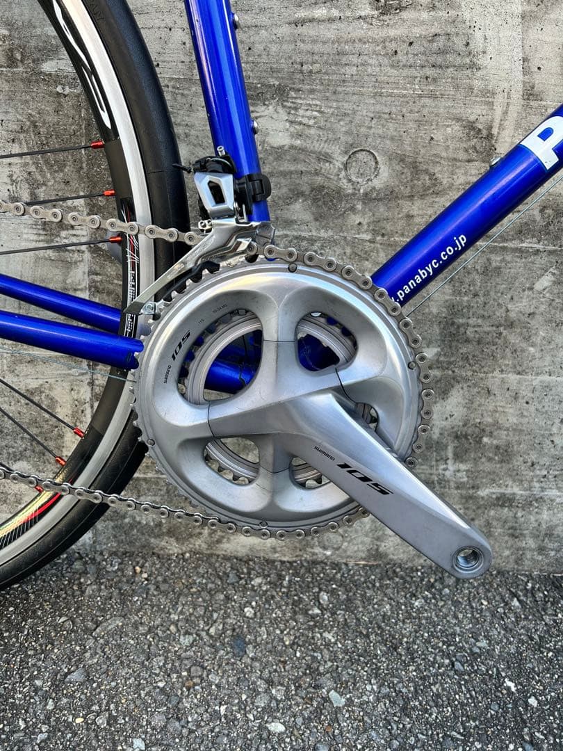 Panasonic クロモリ ホリゾンタルR7000 105 11s 整備済み - メルカリ