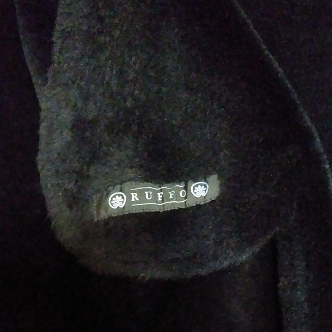 年末お値下済／毛皮半コート 6 (ルッフォ) 濃紺 - メルカリ