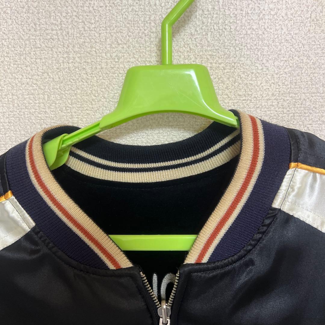 テッドマン爆裂爛漫娘 オール刺繍 七福神リバーシブルスカジャン