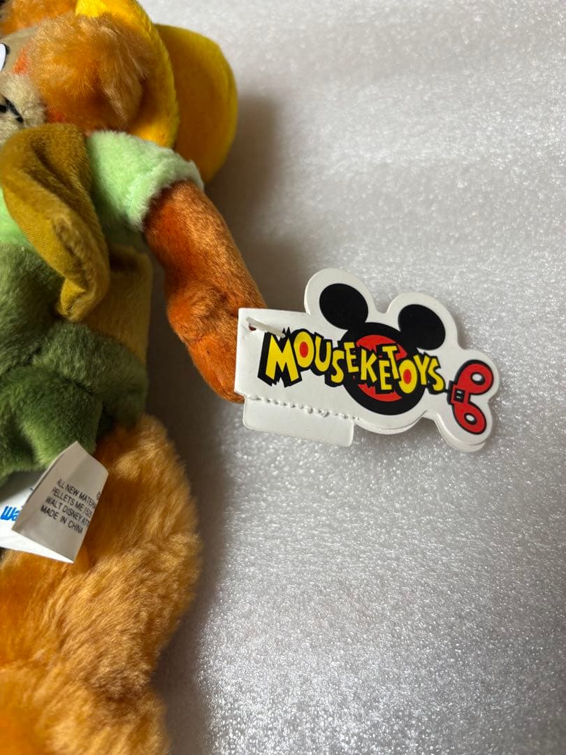 (タグ付き)ディズニー スプラッシュマウンテンきつねどんぬいぐるみ➕ピンセット