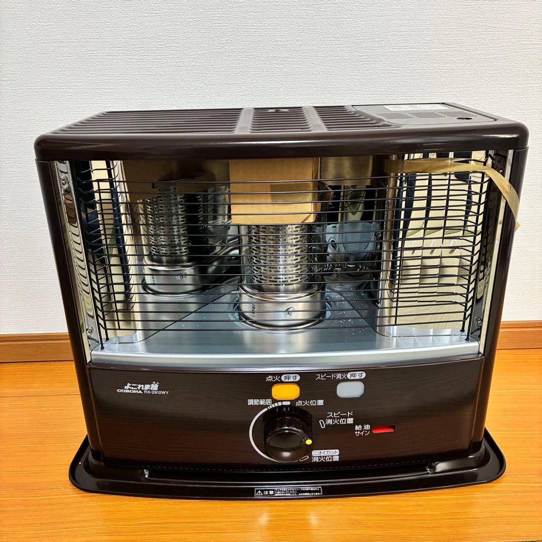 未開封品】コロナ ポータブル石油ストーブ RX-2912WY - メルカリ