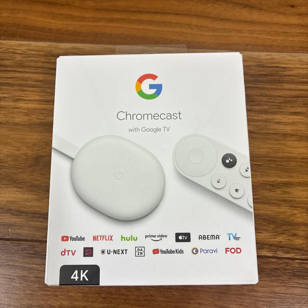 (未開封) Chromecast with Google TV 4K 楽天市場】chromecast google 4kの通販