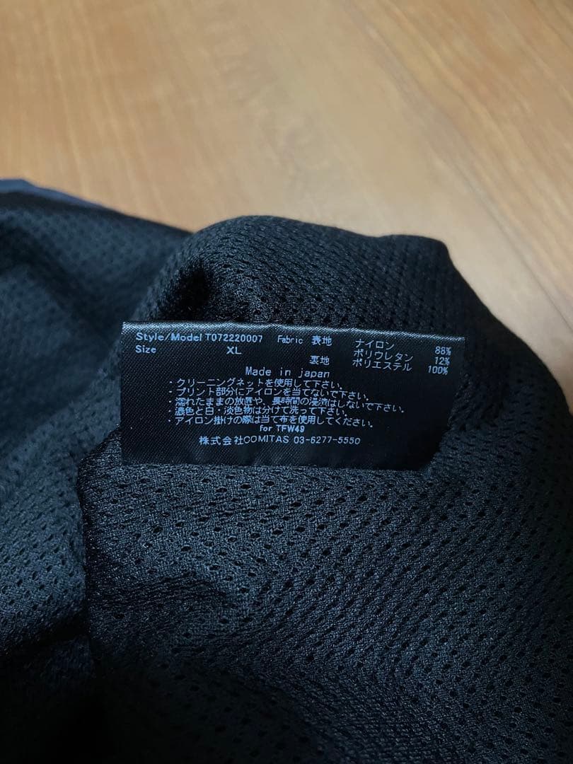 定価3.6万 TFW49 ナイロン オクタパンツ ダークネイビー XL ゴルフ