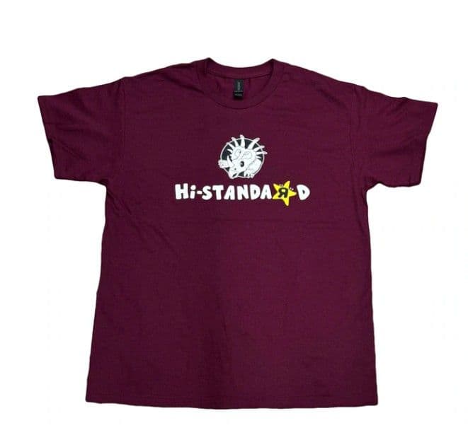 Hi-STANDARD Saurus TEE マルーン Lサイズ